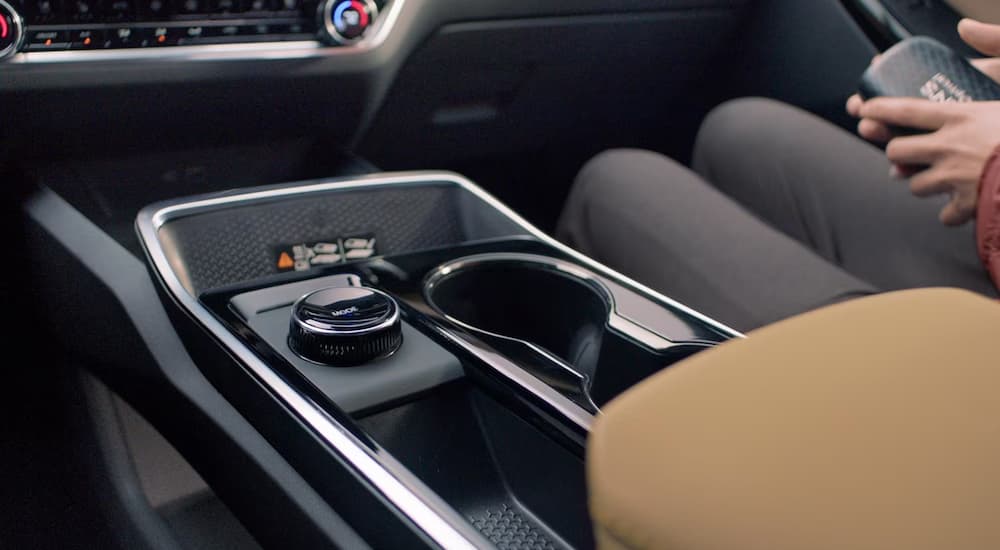 Center console and shifter in a 2026 Chevy Equinox