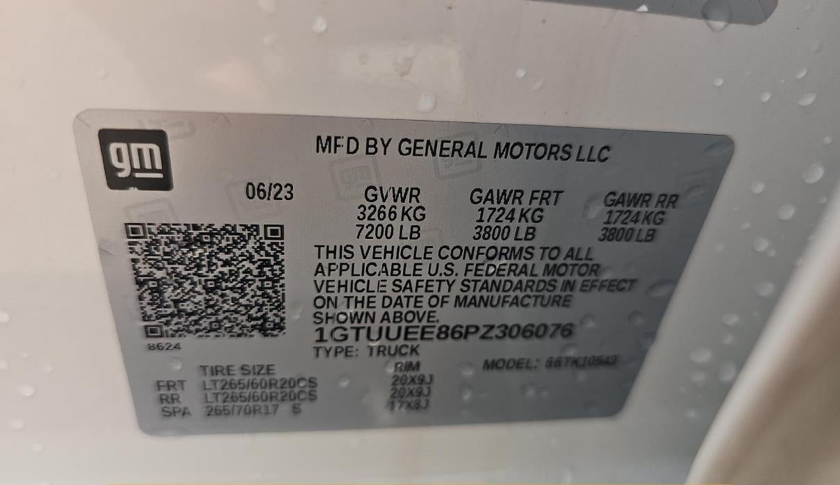 2023 GMC Sierra 1500 AT4