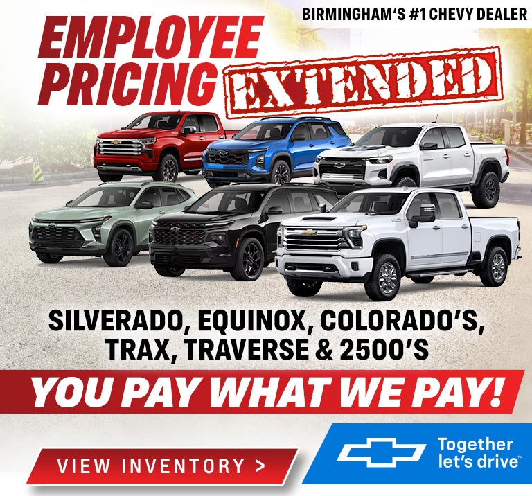 Employee Pricing Extended