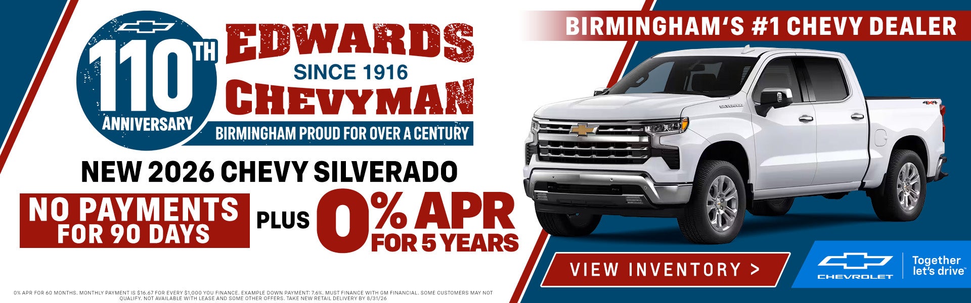 2026 silverado 1500. 0% apr for 60 months.