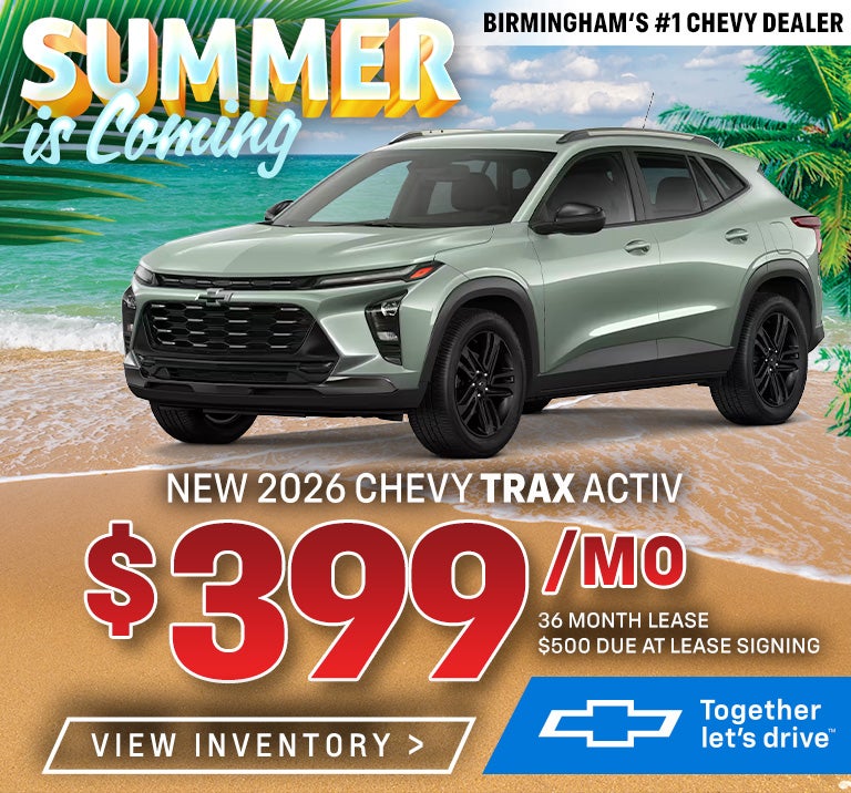 2026 Trax #399 a month lease for 36 months